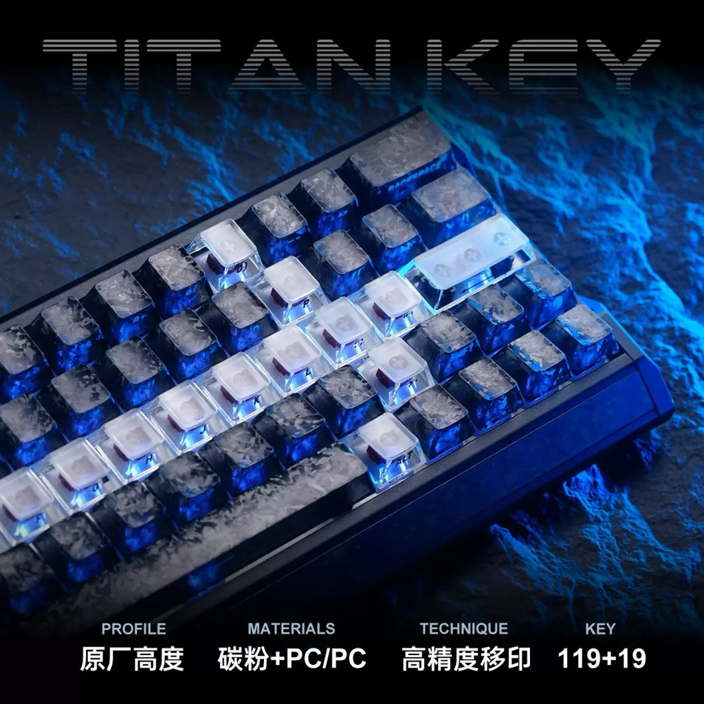 Keycap PC Carbon | Chủ Đề Thanh Kiếm | Xuyên led | PC | 132 nút dành cho bàn phím cơ , bàn phím he | cherry profile | BigBuy360 - bigbuy360.vn