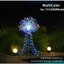 Đèn LED năng lượng mặt trời Đèn pháo hoa Firecracker Wicker Đèn dây đồng Dây đèn ngoài trời Sân đất Cắm đèn trang trí YO1Y