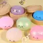 HFTOY Mềm Hấp Buns Pinch Đồ Chơi Mô Phỏng Bánh Mì Squishy Trang Trí Máy Tính Để Bàn Đàn Hồi Cho Phòng Học Tập Hoặc Thư Giãn Văn Phòng ~
