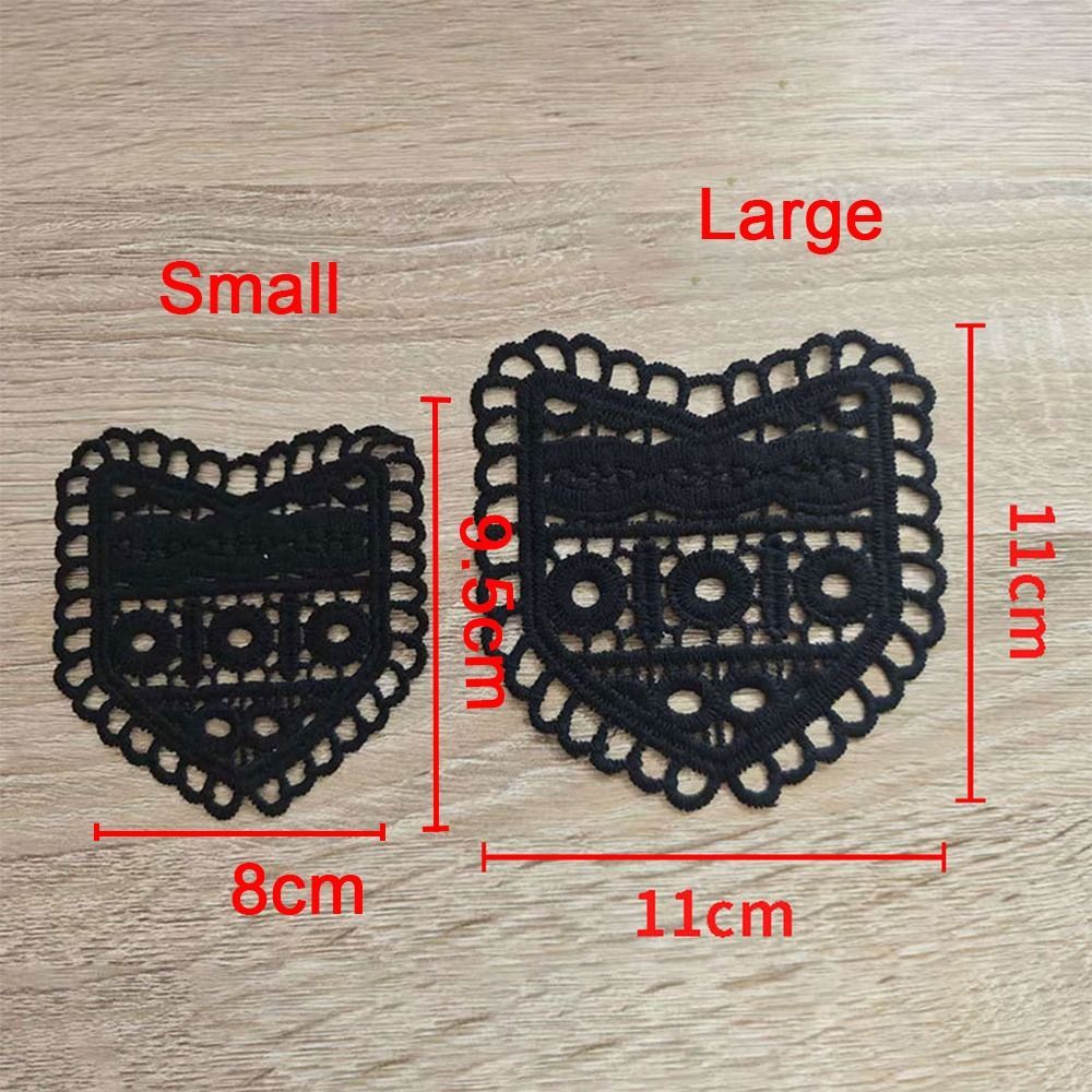 EDIWANY 1 / 4 Cái Quần Jean Thắt Lưng Mở Rộng, Phụ Nữ Rỗng Ren Thắt Lưng Mở Rộng, Cotton Điều Chỉnh Dây Thắt Lưng DIY Trang Phục May Dụng Cụ