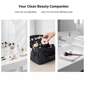 Bàn chải trang điểm AA Xà phòng làm sạch Loại bỏ cặn trang điểm Máy làm sạch đa năng cho dụng cụ mỹ phẩm Bột Puff Refresh An toàn để sử dụng hàng ngày VN