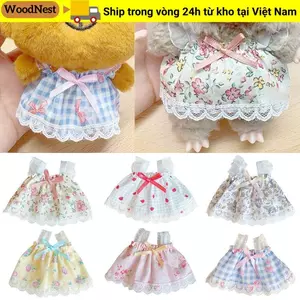 Búp Bê GỖ Quần Áo Đáng Yêu, Phụ Kiện Đầm Công Chúa Dễ Thương, Trang Trí Quần Áo 7 Kiểu Váy Thời Trang Váy Cho Búp Bê Cotton 10 ~ 15cm / Búp Bê Thần Tượng EXO