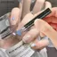 AA 5 Cánh Hoa Bút Chấm Móng Tay, Dụng Cụ Thiết Kế Hoa Một Thì, Dụng Cụ Chấm Tay Acrylic Cho DIY Nail Art, Vẽ Móng Tay Dễ Dàng VN