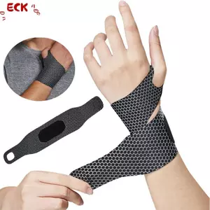 ECK 1 Chiếc Có Thể Điều Chỉnh Dây Đeo Tay An Toàn Hỗ Trợ Cổ Tay Nẹp Tập Gym Thể Thao Dây Đeo Tay Bảo Vệ Cổ Tay Thoáng Khí Chấn Thương Quấn Dây Đeo HOT