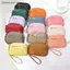 # HB # 1 Chiếc Túi Đựng Ví Mini Da PU Di Động Nữ Màu Trơn Học Sinh Ví Đựng Tiền Xu Dung Tích Lớn Dây Kéo Túi Chìa Khóa Cổ Tay.