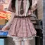 Đầu Mùa Hè Một Bộ Toàn Bộ Phong Cách Preppy Retro Độc Đáo Cao Cấp Cảm Giác Mỏng Hơn Thiết Kế Kẻ Sọc Đầm Phù Hợp Với Tất Cả Trận Đấu Khăn Choàng