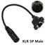 Cáp chuyển đổi XLR sang RJ45 5 chân / 3 chân, Nam / Nữ, 0,5m, dành cho Bộ điều khiển DMX, Điều khiển ánh sáng sân khấu, Bảng điều khiển âm thanh