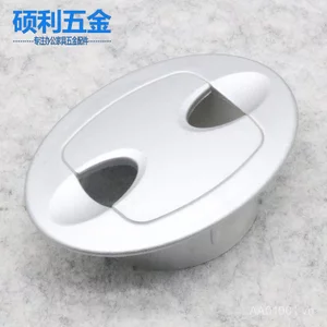 Shuoli Phần Cứng Bàn Nội Thất Hình Bầu Dục Chuông Chủ Đề Hộp Để Bàn Phụ Kiện Máy Tính Bàn Ren Hộp 3FS0