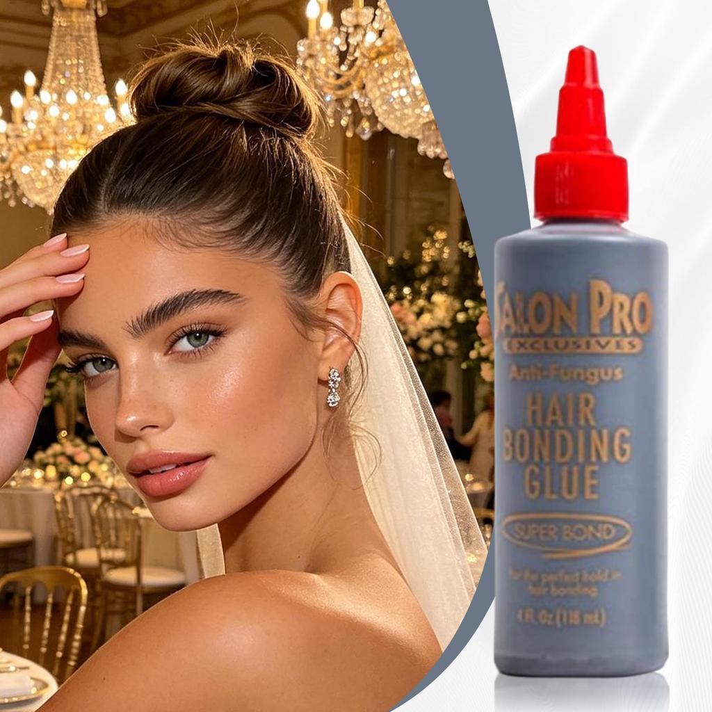 Liên Kết Cho Dệt Nhanh 118ML Tạo Kiểu Keo Tóc Giả Cho Nam Nữ Nữ Bạn Bè Salon Du Lịch Sân Khấu Hiệu Suất ewoekvn