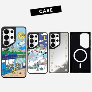 Từ Tính May Mắn Nhà Cỏ Gương Cứng Phone Case Cho Samsung Galaxy S26 25 24 23 UItra S26 25 24 23 Plus Vỏ Bảo Vệ Chống Sốc