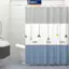 Vách ngăn MAKY Thiệned cho phòng tắm Rèm tắm chống thấm nước Không cần khoan lỗ VN