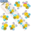 <cosyh>500 Multicolor Cartoon Holographic Stickers for Scrapbooking Journals and Office