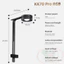 Đèn KaoKui KK70 Pro RGB 70w Đỏ Cá Không Đỏ Nước. Có Thể Điều Chỉnh Qua App Điện Thoại