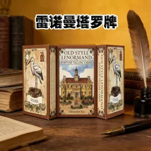 Old-fashioned Norman Old36Style Retro Classic Board Game Thẻ Tiếng Anh Full Set Giấy