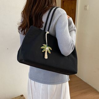 Túi Tote HOBBYIN, Túi đeo vai thông thường bằng Nylon, Túi xách dung tích lớn hợp thời trang chống nước chất lượng cao