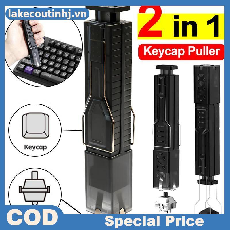 Bộ công cụ loại bỏ bàn phím cơ Lu Keycap Puller và Switch Puller 2 trong 1 Dễ dàng làm sạch cho máy tính để bàn chơi game PC tinhj