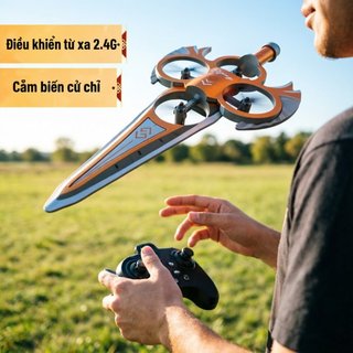 Từ Xa Bay Thanh Kiếm Đồ Chơi RC Đóng Thế Lật Bền Chống Va Đập Trẻ Em Quà Tặng Ngoài Trời Hover Spin