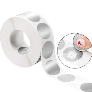 Tem tự dính cào bạc vàng, 1 cuộn 500 cái Phim thẻ cào, Tiết lộ quà tặng, Cào để lộ phần thưởng