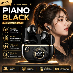 Tai nghe không dây Bluetooth 5.4 Tai nghe TWS 360° ACS Âm thanh không gian ENC Màn hình LED khử tiếng ồn Tai nghe chơi game có độ trễ thấp cho iPhone Android