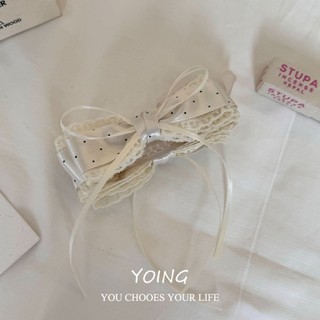 Yoing / Gentle Sweet Girl Bow Kẹp chuối lớn