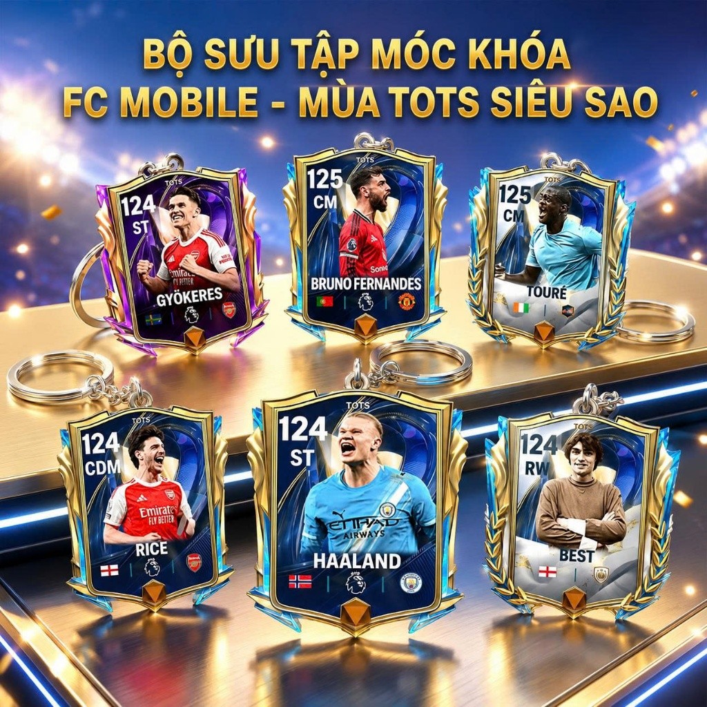 Móc Khóa FC Mobile mùa TOTS 2026