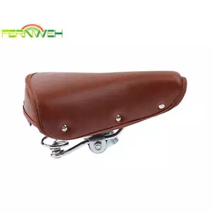 Vintage Retro Xe Đạp Xe Đạp Chu Kỳ Da PU Yên Ghế Springfortable Seat [MỚI]