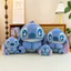 YT4 Stitch Plushie Hoạt Hình Dễ Thương Cotton Đồng Hành Búp Bê Gối Mềm