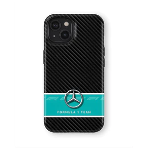 Kết cấu sợi Carbon Mercedes Benz Thích hợp cho iPhone 17ProMax 16Pro 15 11 12 13 14 xs XR 17Air Vỏ bảo vệ hai lớp chống sốc Vỏ điện thoại