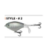 SQ3 6 Cái Bộ Mồi Câu Cá Nổi Topwater Có Đuôi Xoay Câu Cá Ngoài Trời QS3