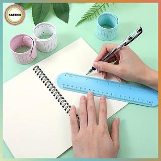 SAFENH Silicone Notebook Memo Pad Dây đeo cổ tay Có thể xóa được Notepad cho Qui Văn phòng Ghi chú Học sinh Lịch trình hàng ngày Học ToDo Nhắc nhở VN