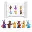 PS1 6 Chiếc Năm Đêm Tại Freddy 's Bonnie Freddy Fazbear Chica Nhân Vật Hành Động Khối Xây Dựng Đồ Chơi Mô Hình SP1