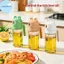 Bình dầu thủy tinh phong cách hoạt hình dễ thương Pufangbliss để sử dụng tại nhà đa năng VN