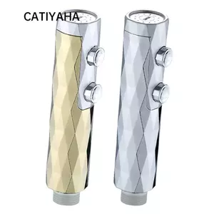Đầu vòi hoa sen cầm tay CATIYAHA, Đầu vòi hoa sen cầm tay sáng tạo áp suất cao, Phụ kiện phòng tắm vòi hoa sen tròn thời trang
