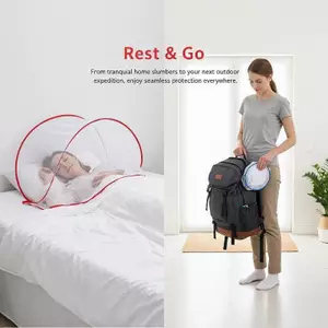 SWEET Di Động Mini Gấp Lưới Chống Muỗi Mùa Hè Lên Lưới Mã Hóa Cho Gia Đình Phòng Khách Ký Túc Xá Du Lịch Bảo Vệ Giường n