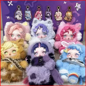 BH2 SKULLPANDA x My Little Pony Series Plushie Đồ chơi hợp thời trang dễ thương Vinyl Hộp mù sang trọng Túi búp bê Charm HB2