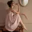 Fat MM Size Lớn Siêu Cổ Tích Gợi Cảm Bộ Đồ Ngủ Nữ Ice Silk Sweet Nightdress Có Thể Mặc Bên Ngoài Quần Áo Nhà 150kg