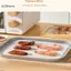GCDHome 200 Chiếc Nồi Chiên Không Khí Da Giấy Burger Món Tráng Miệng Sandwich Gói Nâu Sáp Giấy Nhà Bếp Lò Nướng Giấy HOT