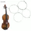 Toyuvn Mingzhe Thép Đa Năng Dây Đàn Violin Bộ Phụ Kiện Thay Thế Chuyên Nghiệp Cho Nhiều Kích Cỡ Khác Nhau Của Đàn Violin