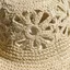 Mũ Rơm Dệt Tay BRAAA, Hoa Handmade Chất Liệu Rơm Mũ Người Cá, Chất Lượng Cao Thiết Kế Đơn Giản Chống Tia UV Thoáng Khí Panama Mũ Rơm Mùa Hè