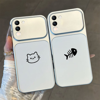 Ốp Lưng PBZZ Cho OPPO a5X A5i a5 PRO a5m a5 5g a5 4g Vỏ Điện Thoại Lo Âu Vỏ Mềm Silicon Chống Sốc Thiết Kế Mới Người Yêu Thẩm Mỹ Mèo Dễ Thương Cho Bé Gái DSCYGT3