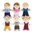 Cha Mẹ-Con Nhân Vật Tương Tác Tay Con Rối Đồ Chơi Trường Mẫu Giáo Nhân Vật Giảng Dạy Hoạt Hình Sang Trọng Búp Bê Gia Đình Tay Pup