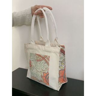 Túi đeo vai vải canvas cỡ lớn phong cách Trung Quốc thông thường và nghệ thuật