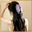 Móng vuốt tóc Acrylic phong cách kỳ nghỉ thanh lịch Siyuyan với thiết kế hoa cho Beach Look VN