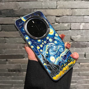 Dành cho Honor Magic 8 Pro / 7 Pro / 6 Pro GT Pro Win RT “Bầu trời đầy sao ” Vỏ điện thoại cứng Micro Matte / Honor 400 / 300 X9D X9C Vỏ Honor chống sốc