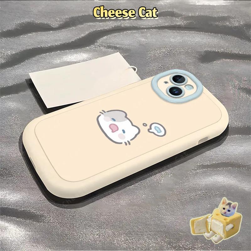 Ốp điện thoại cặp đôi cá mèo con dễ thương cho iPhone 17 Pro 16 15 14 Plus 13 Pro Max 12 11 Xs Max XR 7Plus