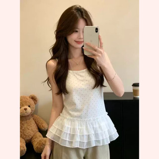 Set Nữ Áo Kiểu Bèo Voan Tiểu Thư Hàn Quốc Chất Mát Tôn Dáng Ngọt Ngào Dễ Thương