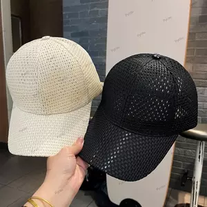 Mũ bóng chày lưới PYCOU, Vành rộng Mũ chống nắng đi xe đạp khô nhanh, Mũ cao điểm thoáng khí có thể điều chỉnh thời trang Unisex