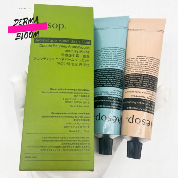 Kem Dưỡng Tay Aesop Resurrection Aromatique Dưỡng Mềm Da Tay Khô Nứt Nẻ, Thẩm Thấu Nhanh Không Bết Dính, Mùi Thảo Dược