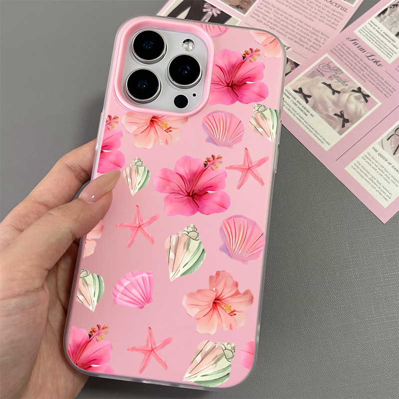 Ốp điện thoại họa tiết hình trái tim cho iPhone 17/16 Pro Max/15/14/13/12/11