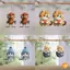 Bông tai phẳng 2D Acrylic thời trang Phong cách hoạt hình Động vật được thiết kế Mặt dây chuyền Bông tai Phụ kiện cá tính dành cho nữ mới